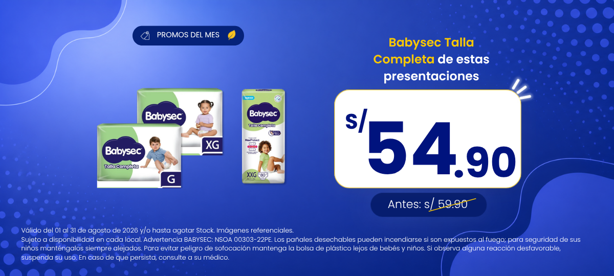 Babysec talla completa